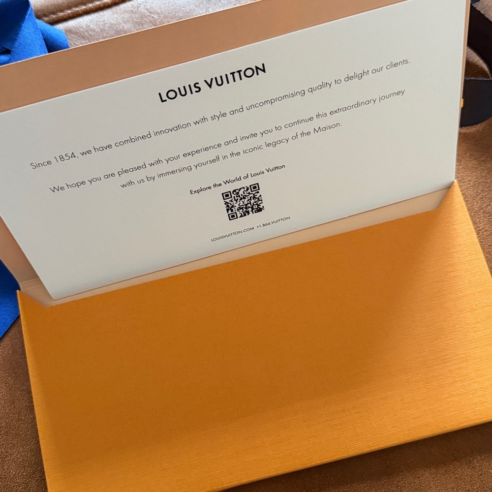 Louis Vuitton Golden Gift Envelope
